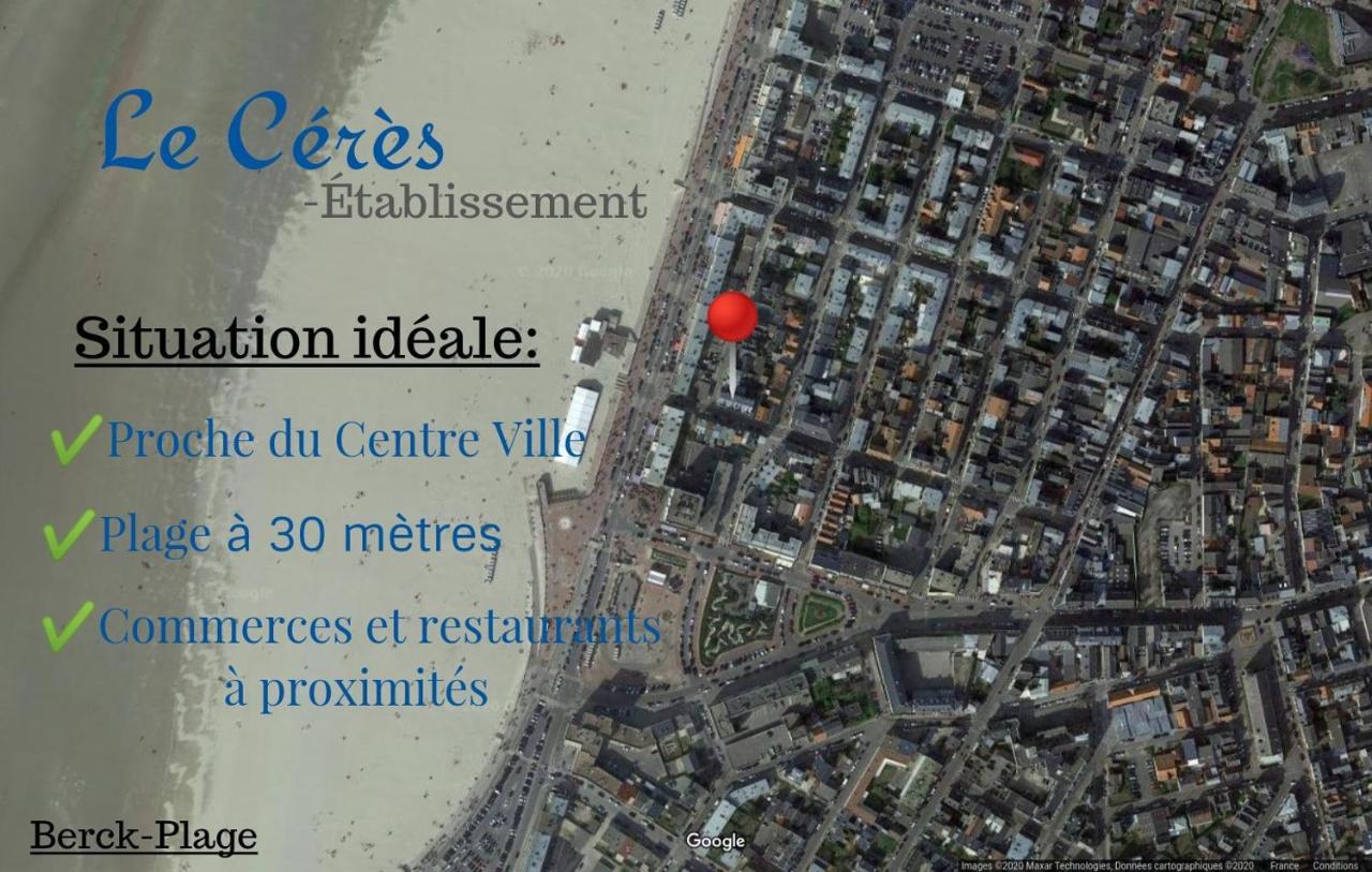 Appartement A 30 M De La Plage - Lumineux - Respirant - Wifi - Le Ceres 1 Berck Экстерьер фото
